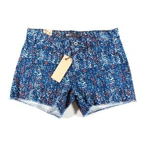 Levis Jeans Shorts Women 10 Multicolor Stretch Cotton Spandex Frayed Hem NWT